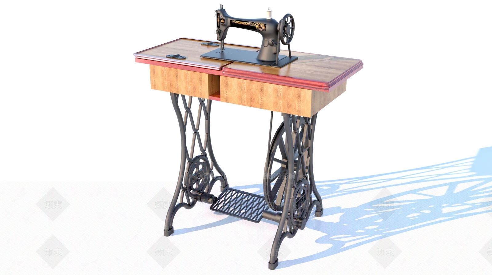 缝纫机3D模型下载【ID:1161031618】