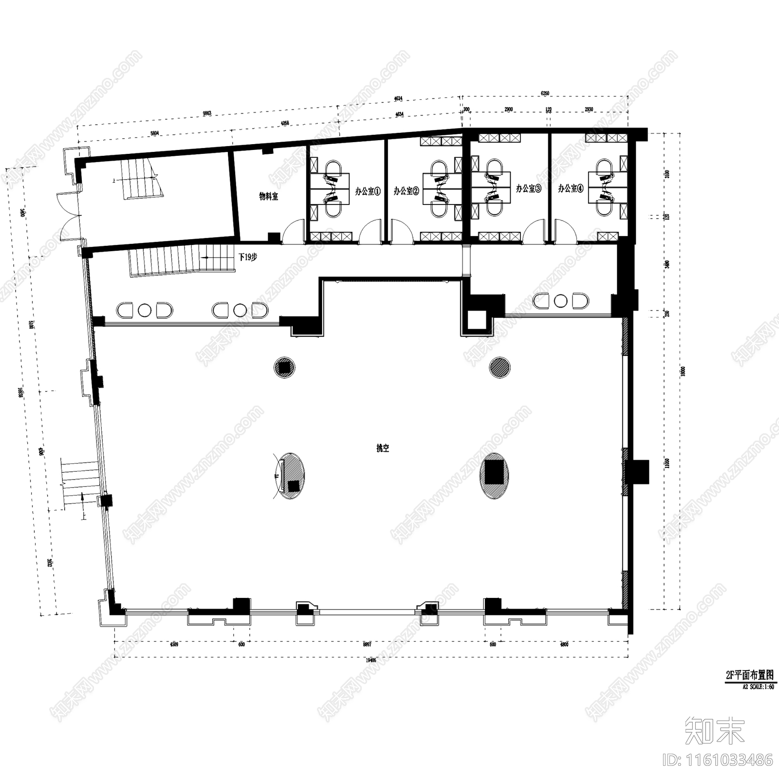 简欧湖南株洲兆富佳园售楼处室内工装cad施工图下载【ID:1161033486】