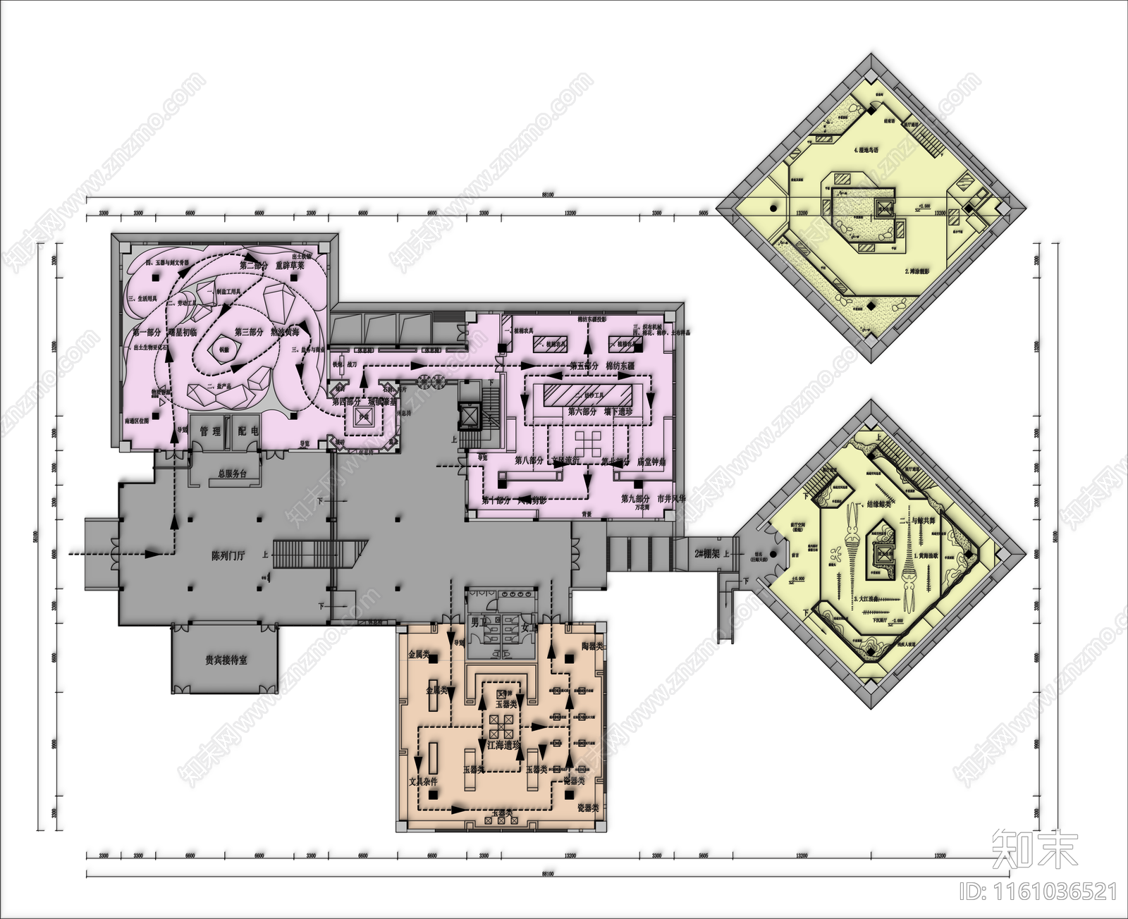 南通博物馆施工图下载【ID:1161036521】