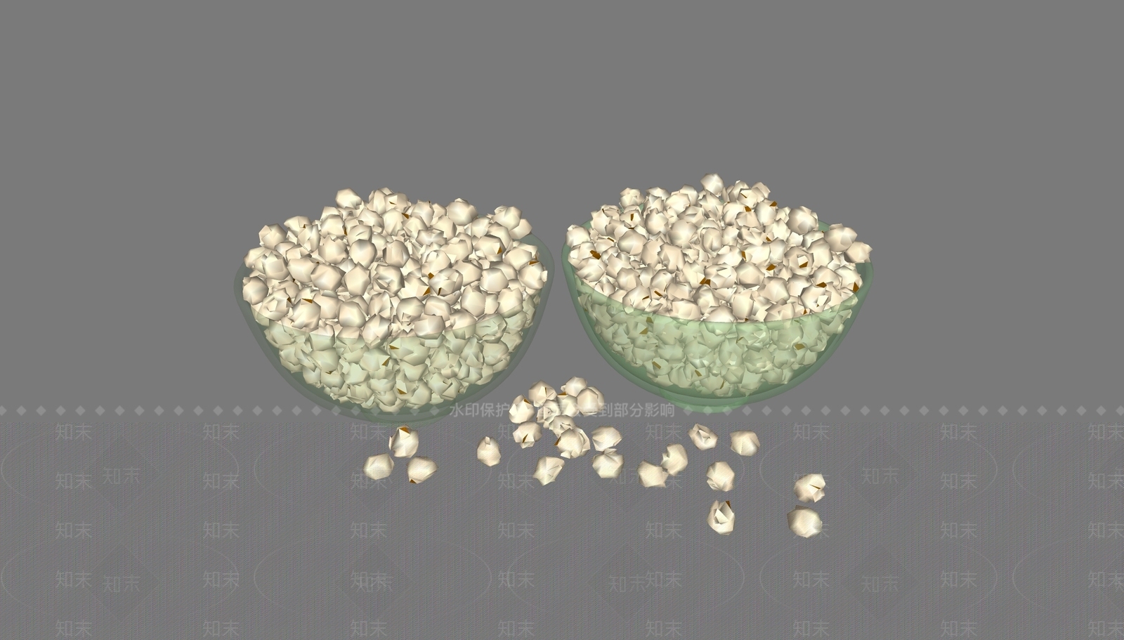 爆米花SU模型下载【ID:1161043380】