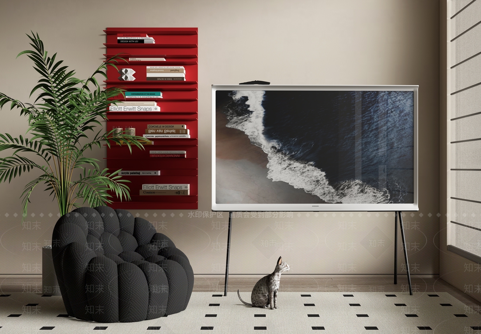 电视机SU模型下载【ID:1161059567】