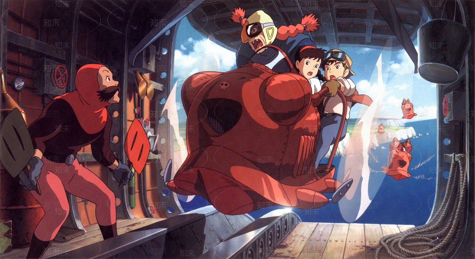 宫崎骏天空之城动漫壁纸贴图下载【ID:1161061770】