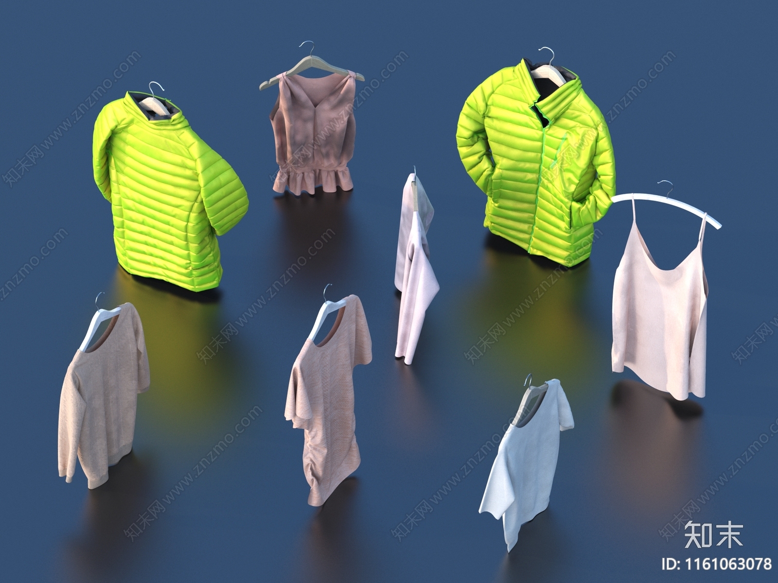 衣服3D模型下载【ID:1161063078】