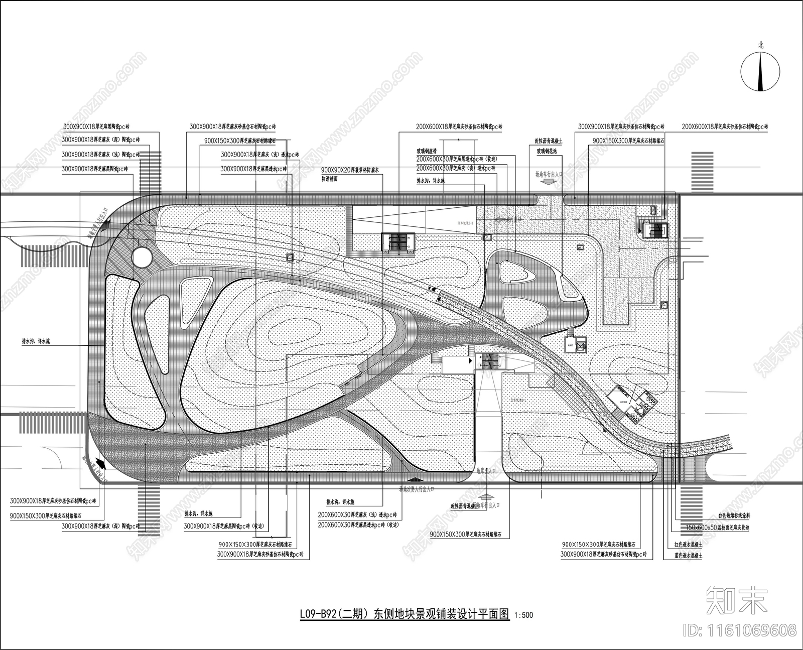 轴线公园景观项施工图下载【ID:1161069608】