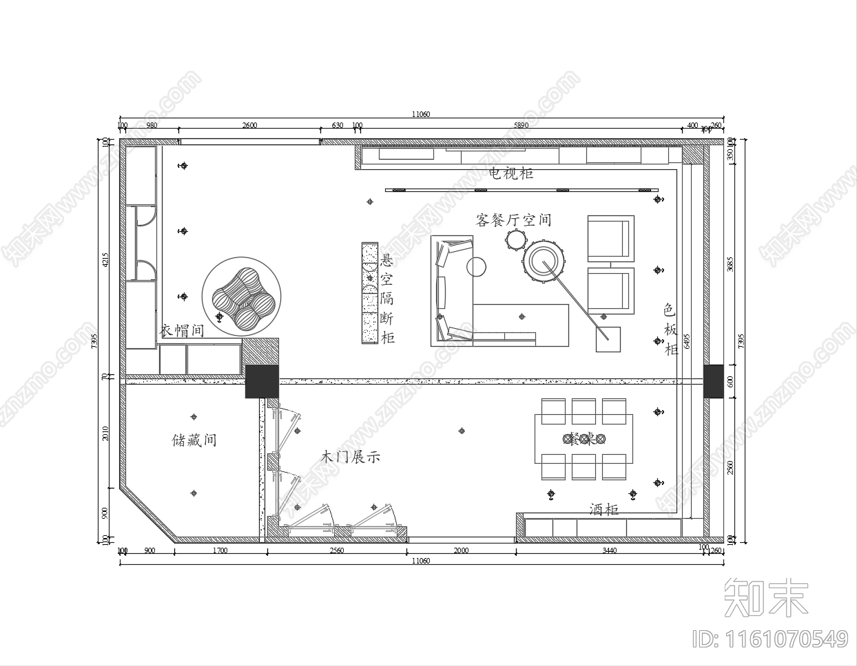 定制展cad施工图下载【ID:1161070549】