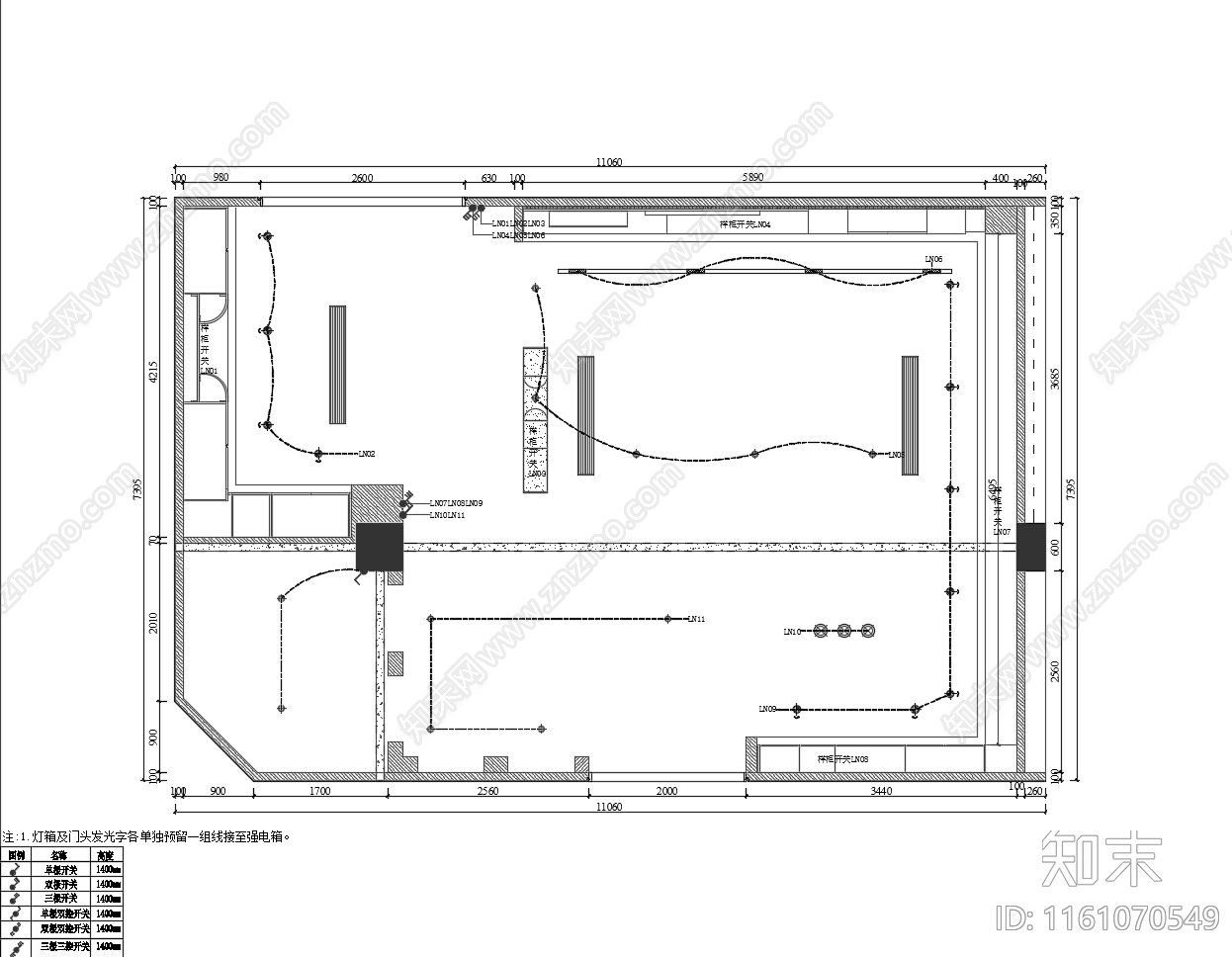 定制展cad施工图下载【ID:1161070549】