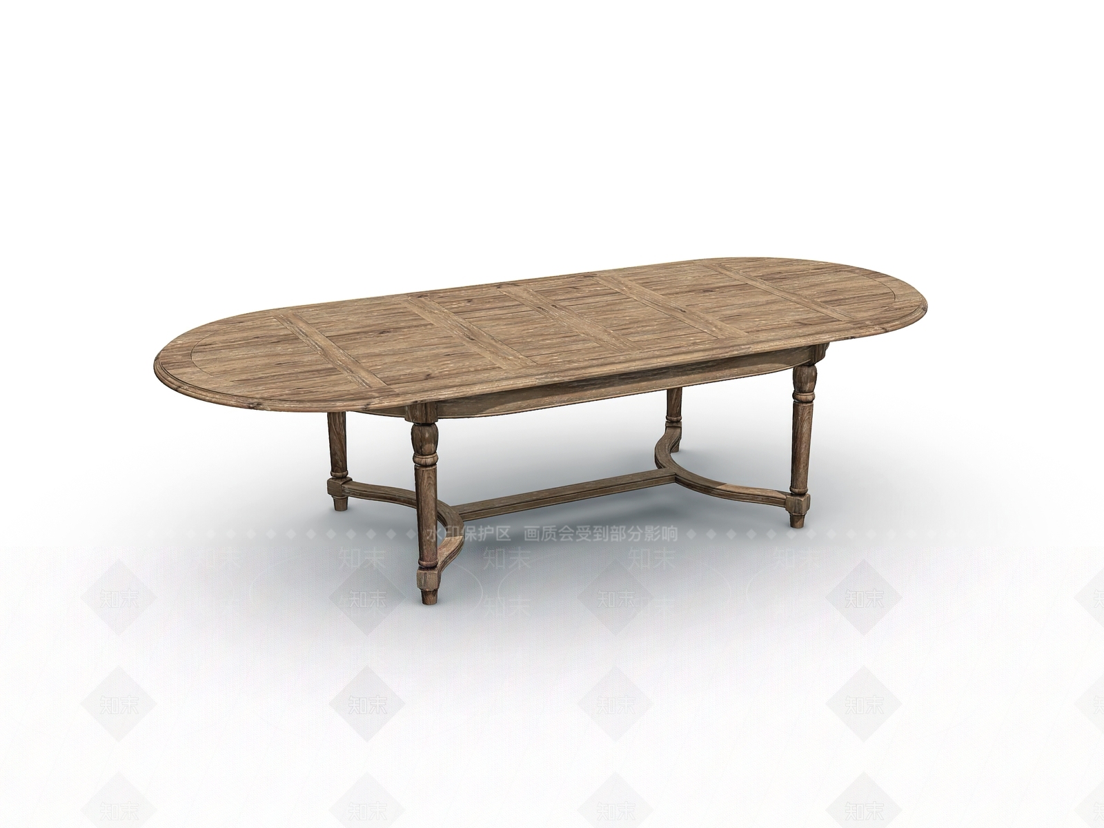 中式老旧木桌SU模型下载【ID:1161094428】