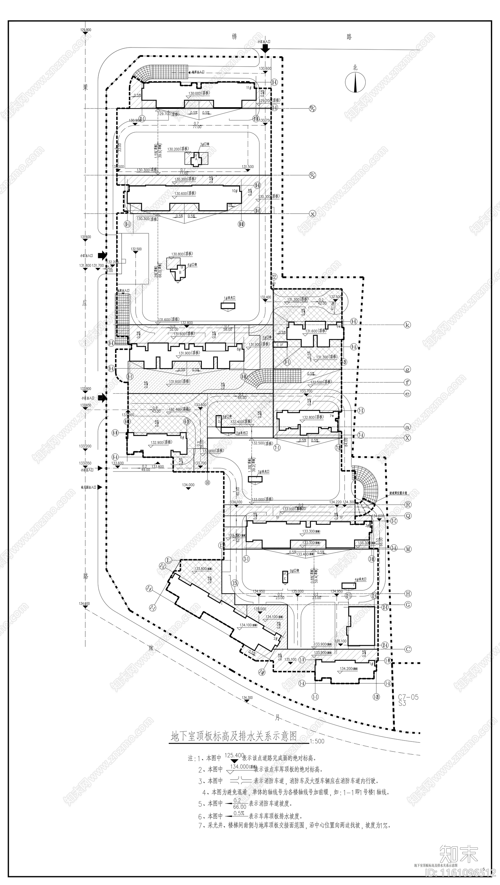 住宅地下室设计图纸cad施工图下载【ID:1161096512】
