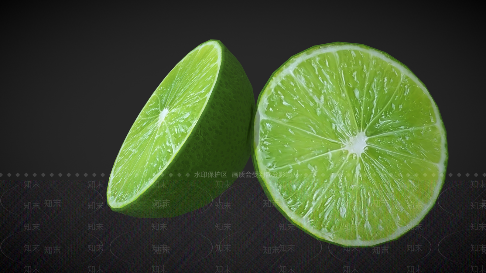 低聚柠檬3D模型下载【ID:1161099761】