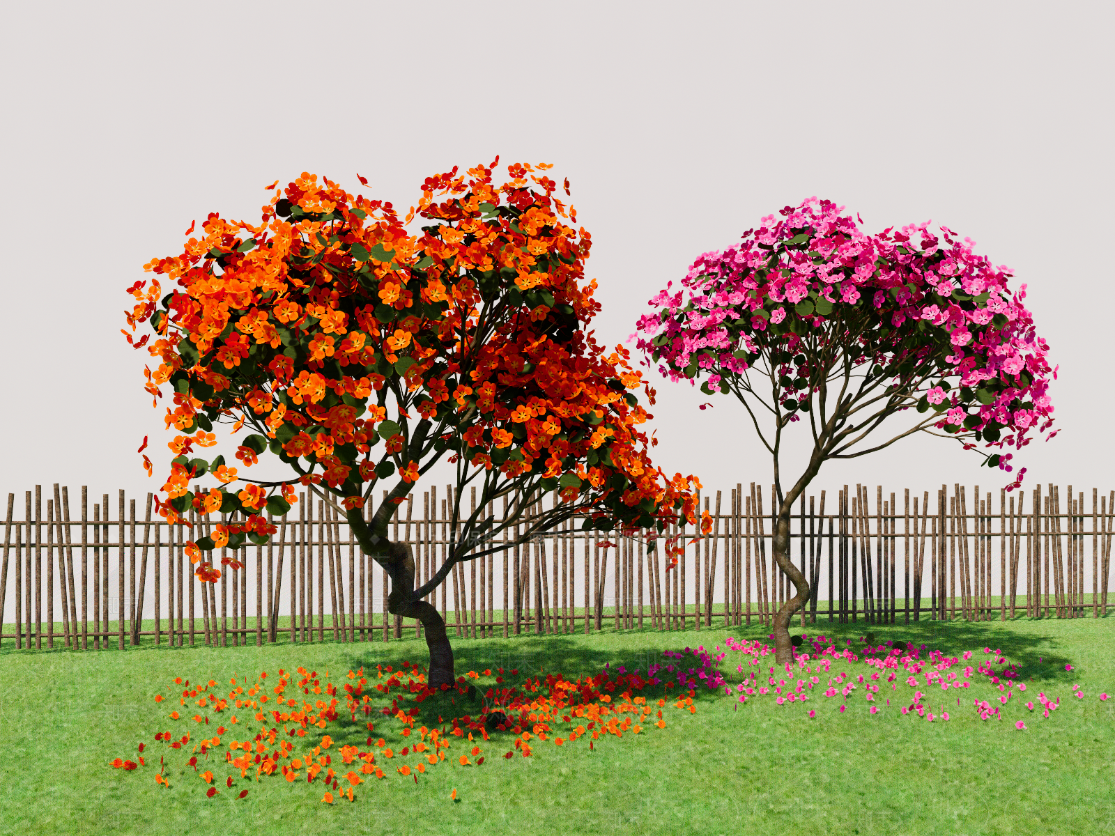 杜鹃花SU模型下载【ID:1161103592】