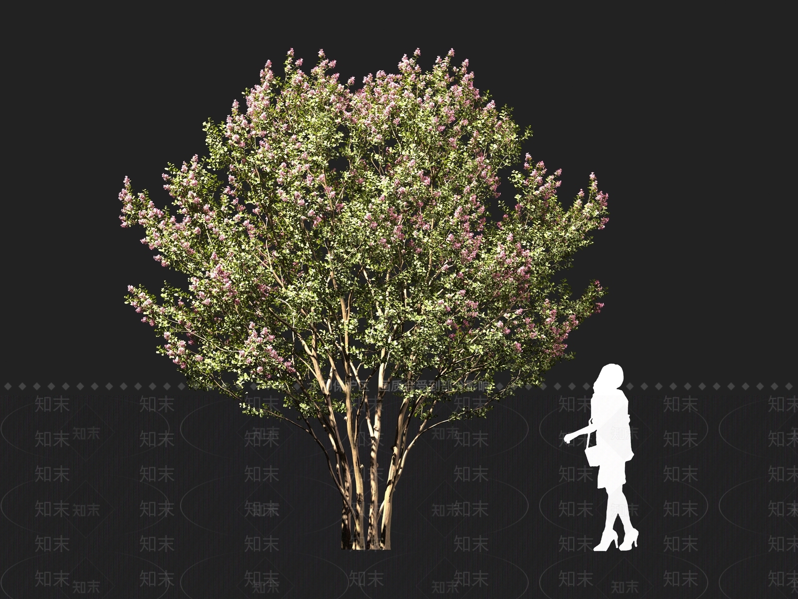 现代灌木3D模型下载【ID:1161105683】