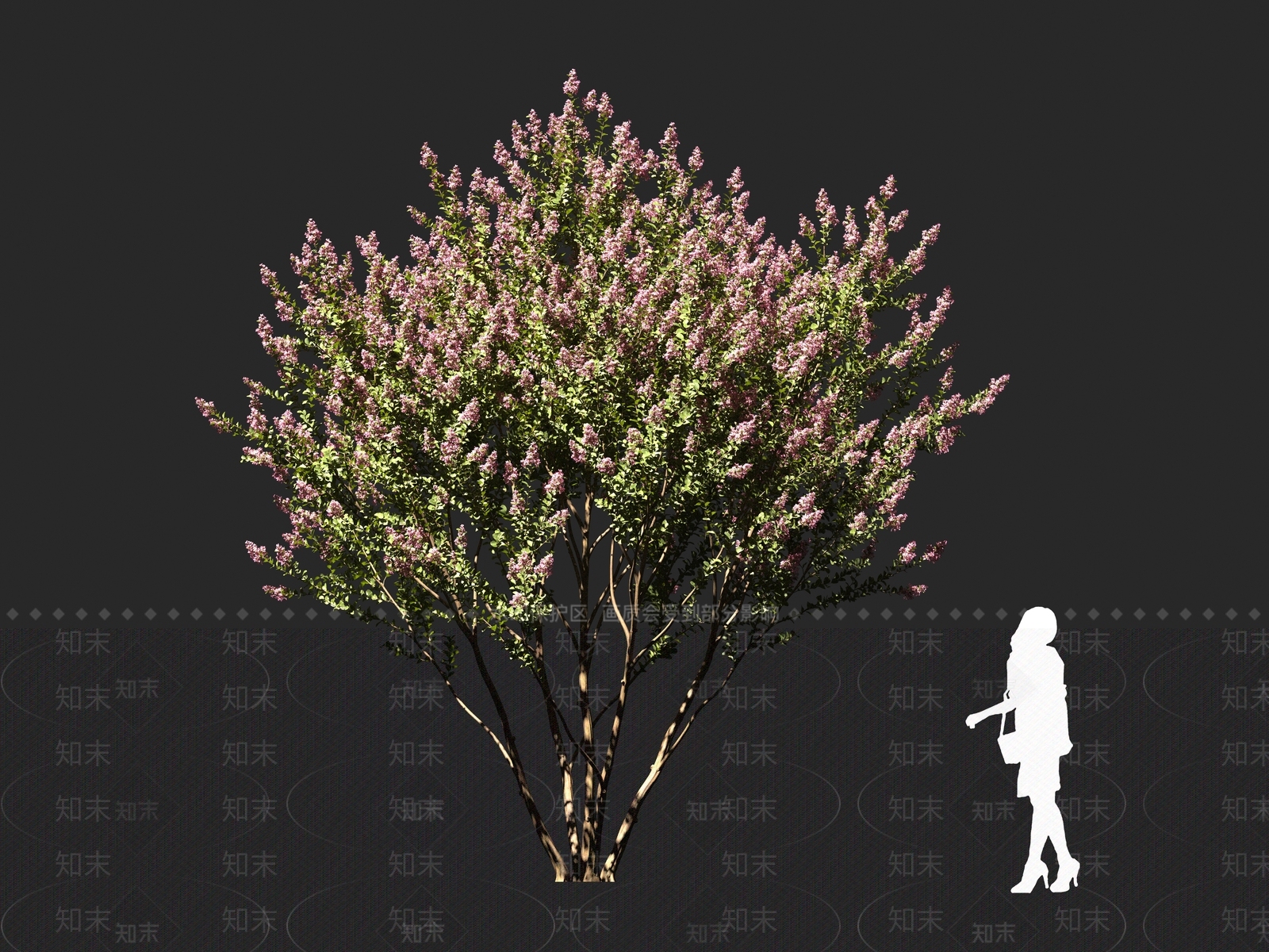 现代灌木3D模型下载【ID:1161105647】