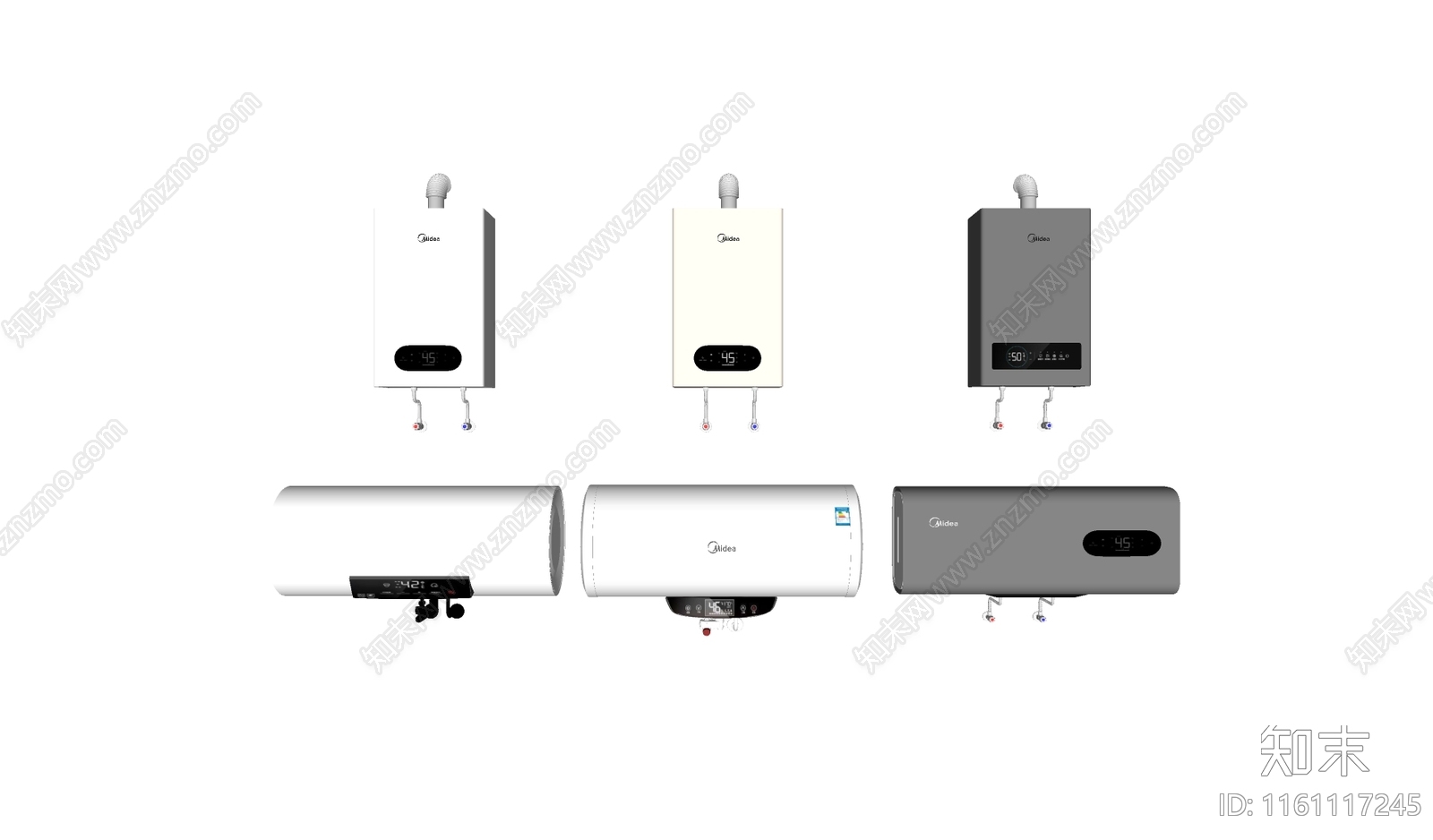 现代化热水器SU模型下载【ID:1161117245】