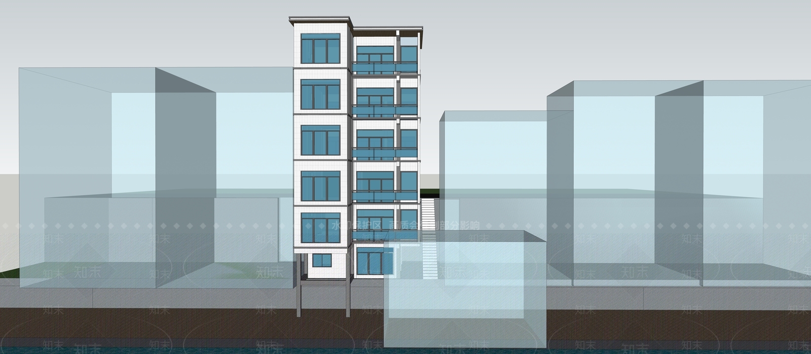 现代乡村自建房SU模型下载【ID:1161123281】