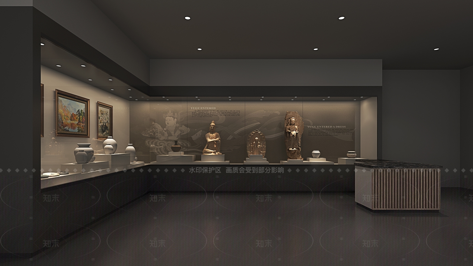 现代博物馆3D模型下载【ID:1161123508】