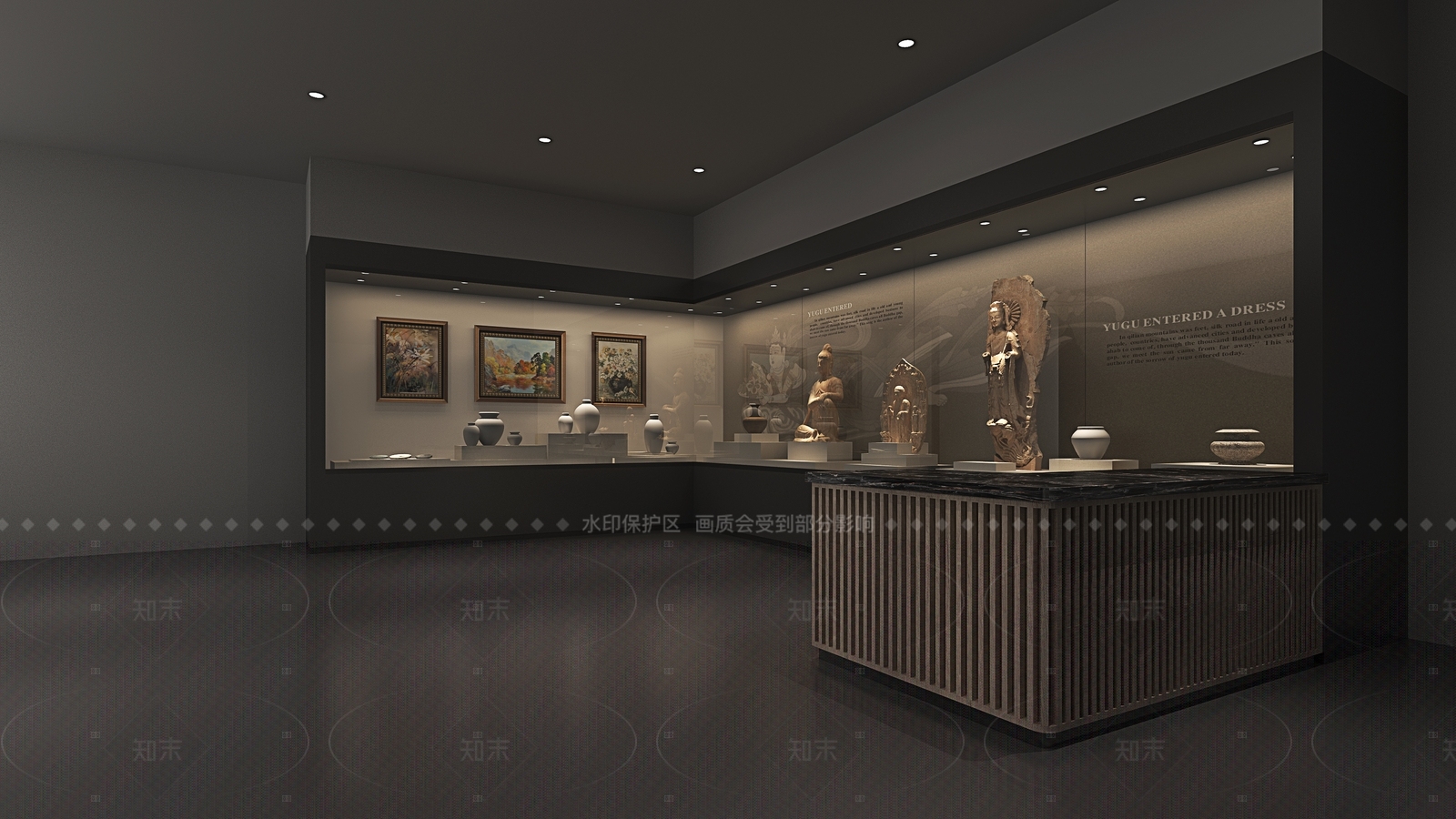 现代博物馆3D模型下载【ID:1161123508】