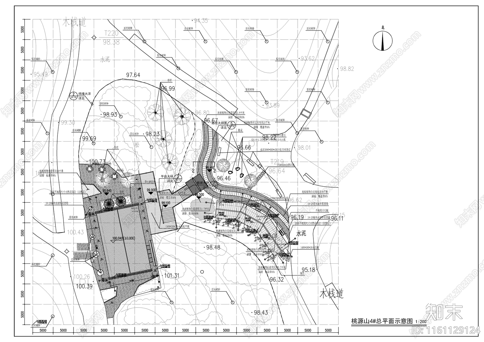景区公厕及小卖部建cad施工图下载【ID:1161129124】