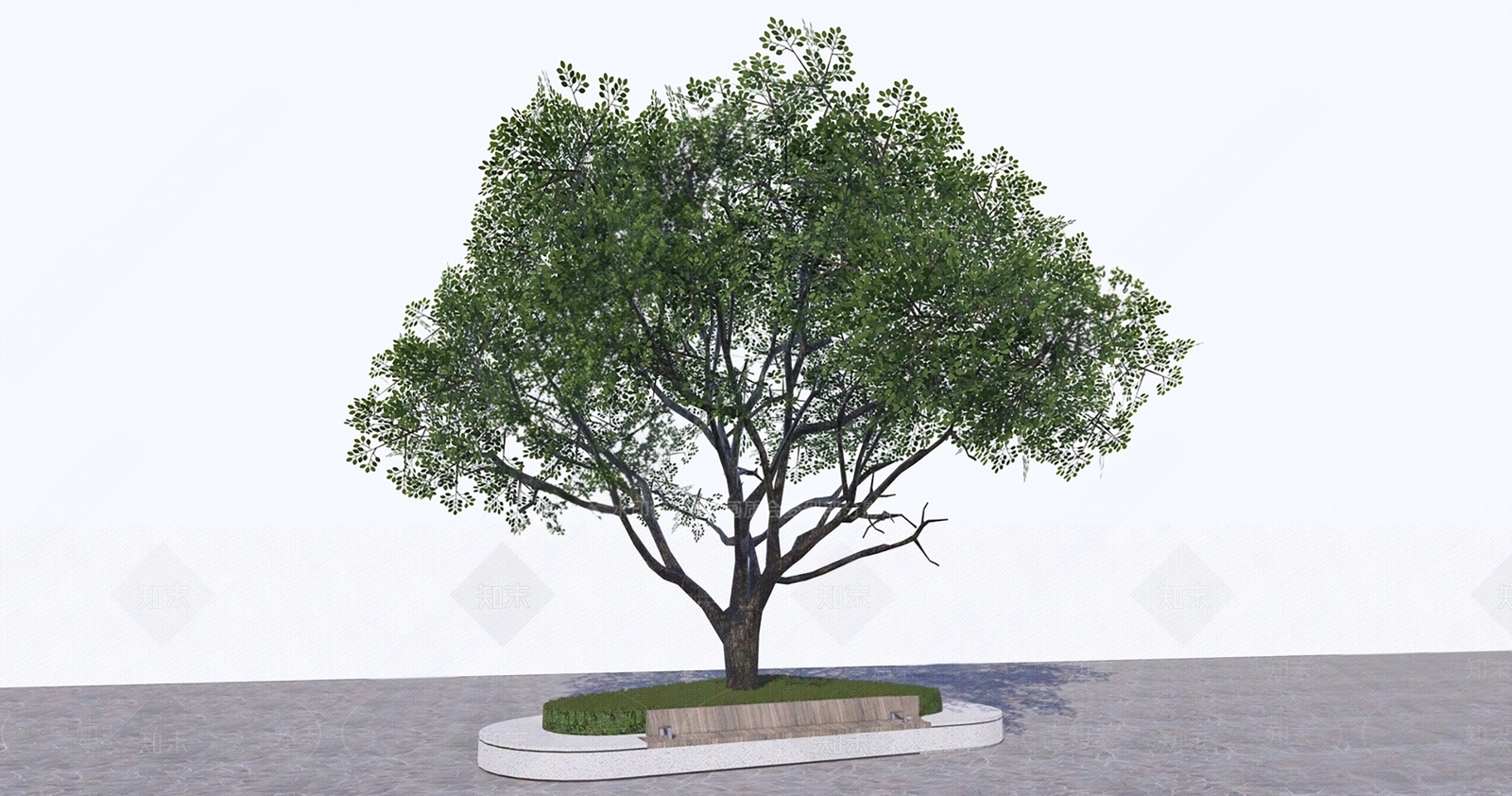 树池3D模型下载【ID:1161157751】