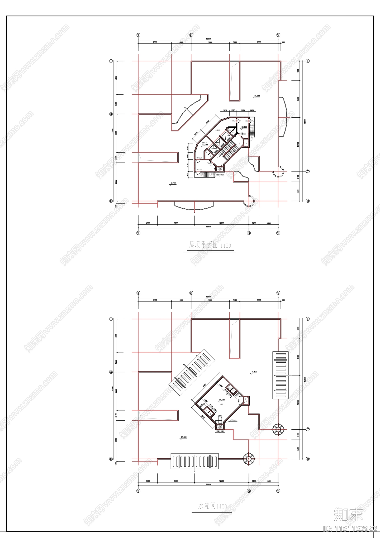 二十五层商住楼建筑方案图cad施工图下载【ID:1161163922】