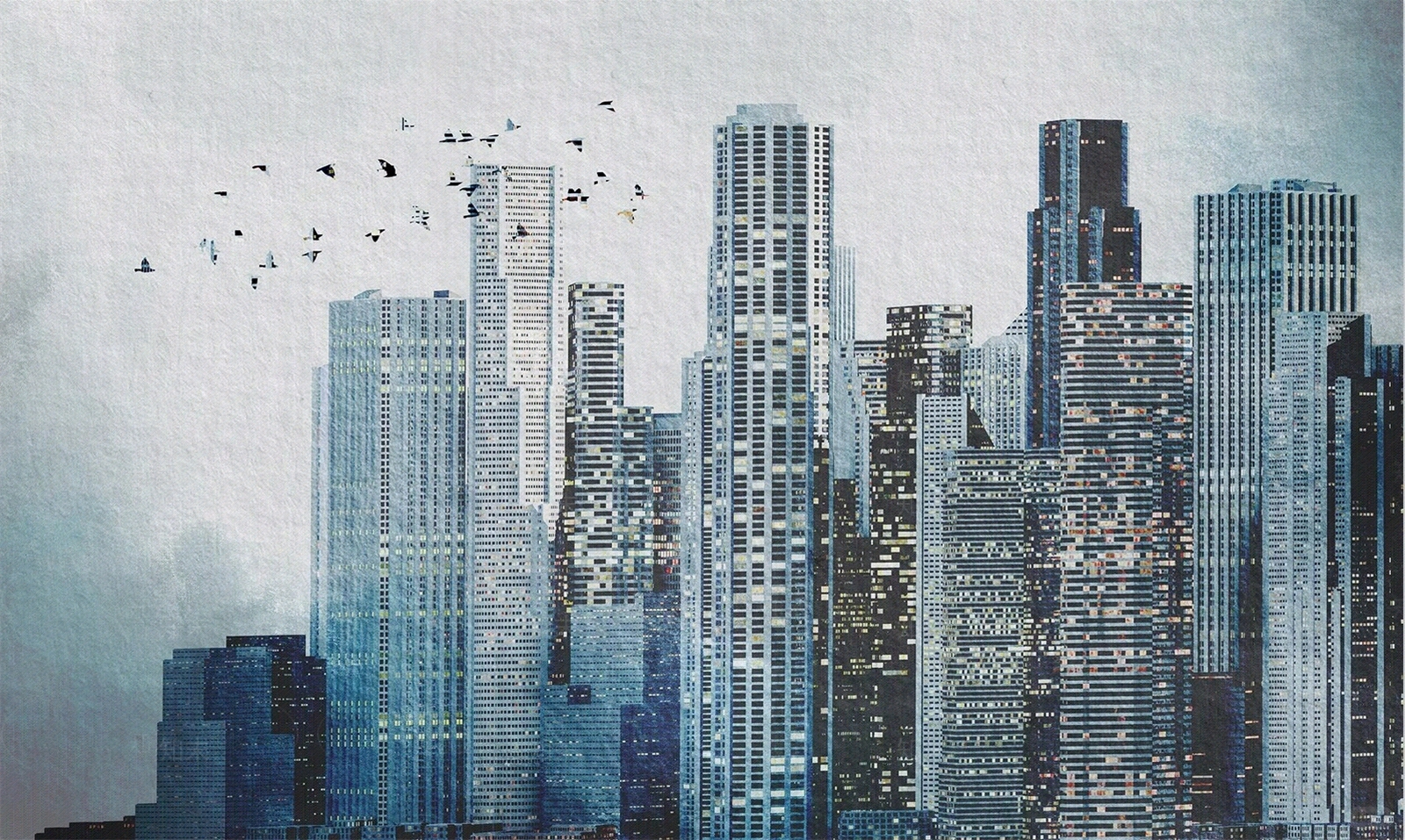 现代建筑壁纸禅意贴图下载【ID:1161172980】