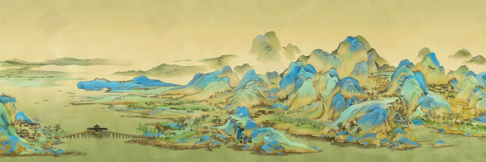 国风新中式壁纸禅意贴图下载【ID:1161175346】