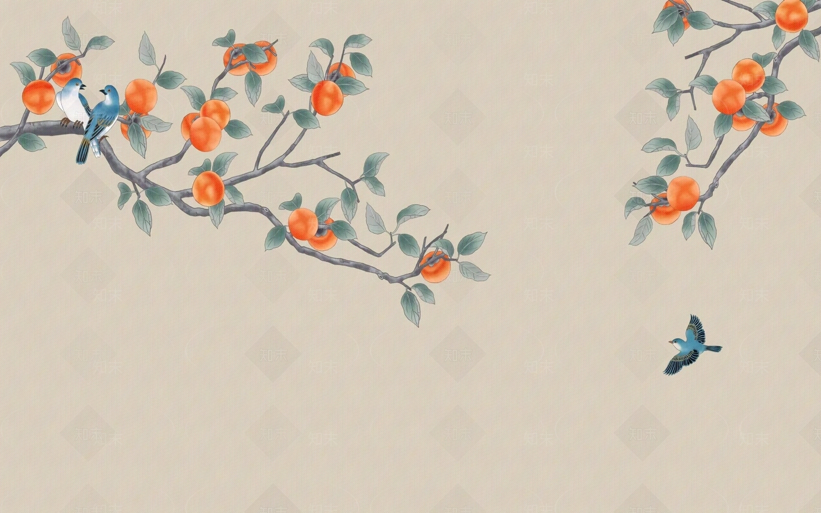 国风新中式壁纸禅意贴图下载【ID:1161175676】