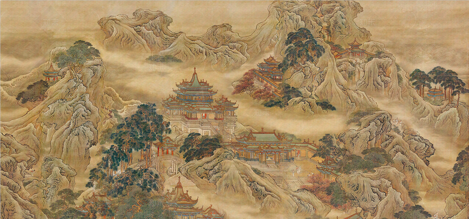 国风新中式壁纸禅意贴图下载【ID:1161183309】