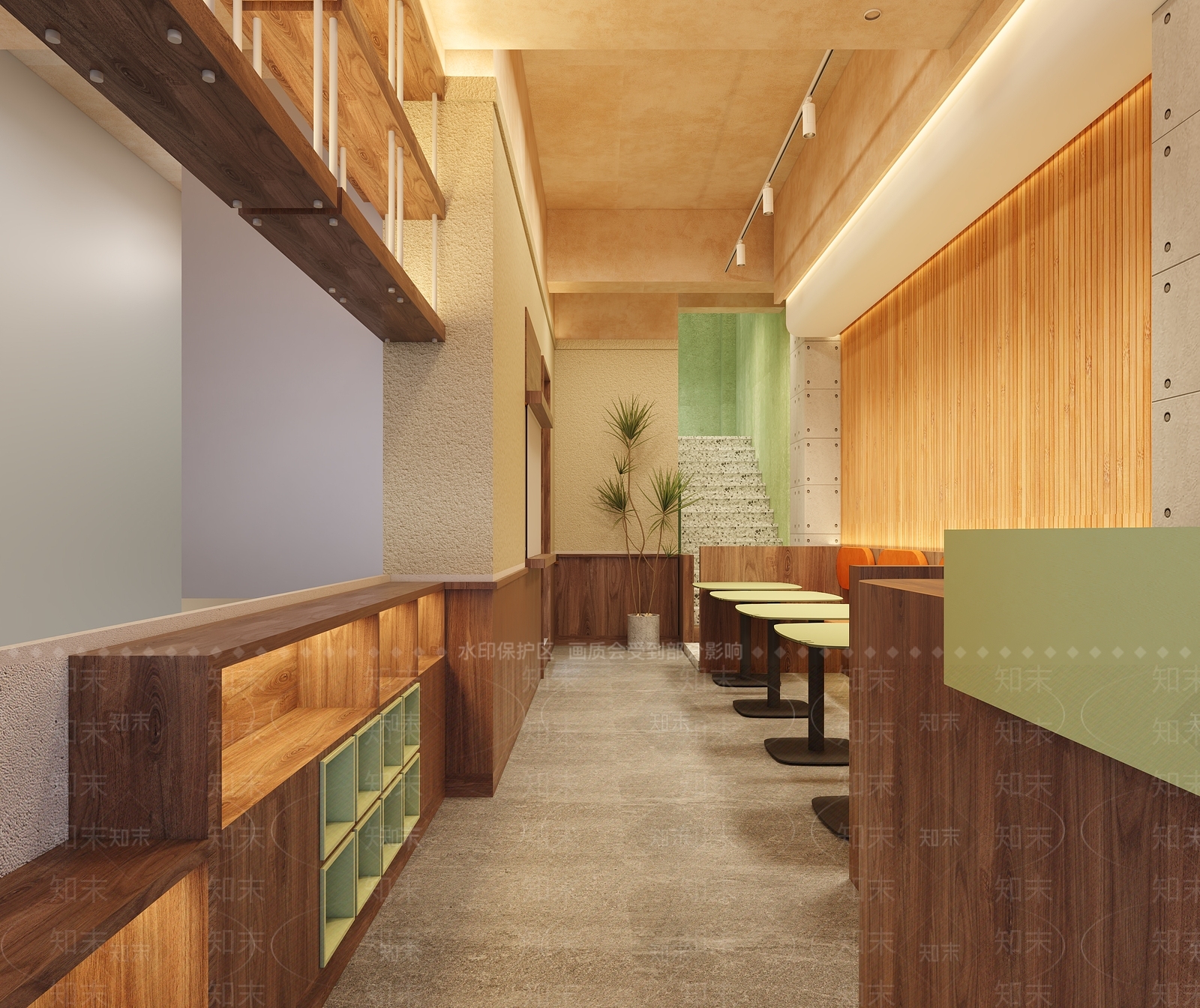 侘寂咖啡厅3D模型下载【ID:1161186090】