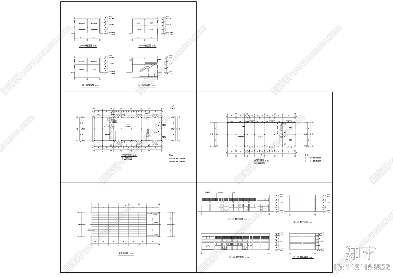 40动力车间建cad施工图下载【ID:1161186522】