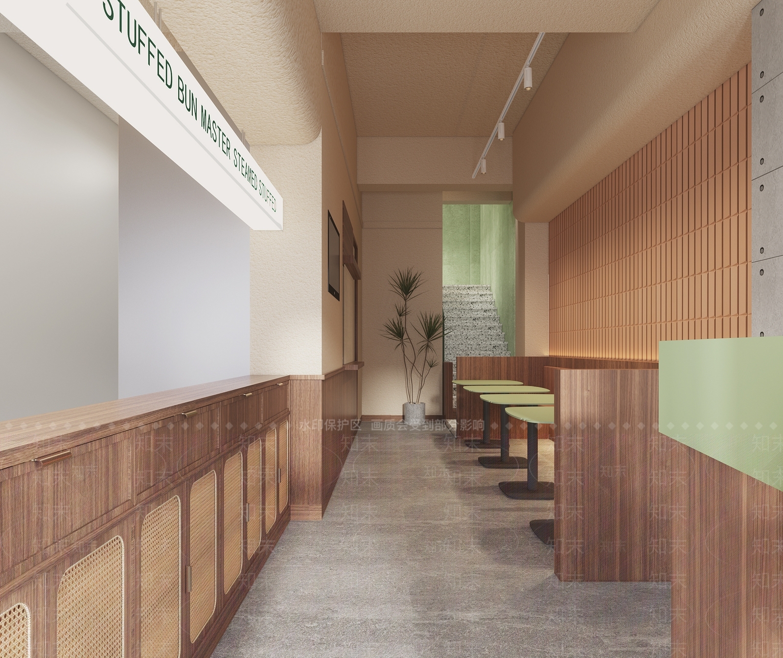 侘寂咖啡厅门头3D模型下载【ID:1161192680】