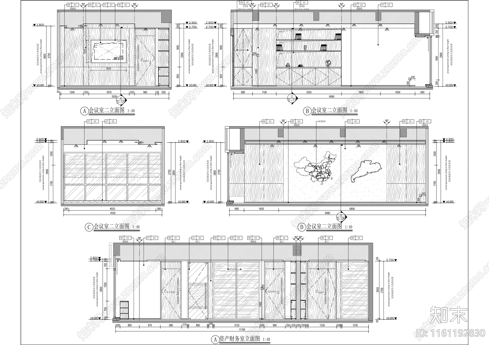 科研办公楼10cad施工图下载【ID:1161192830】