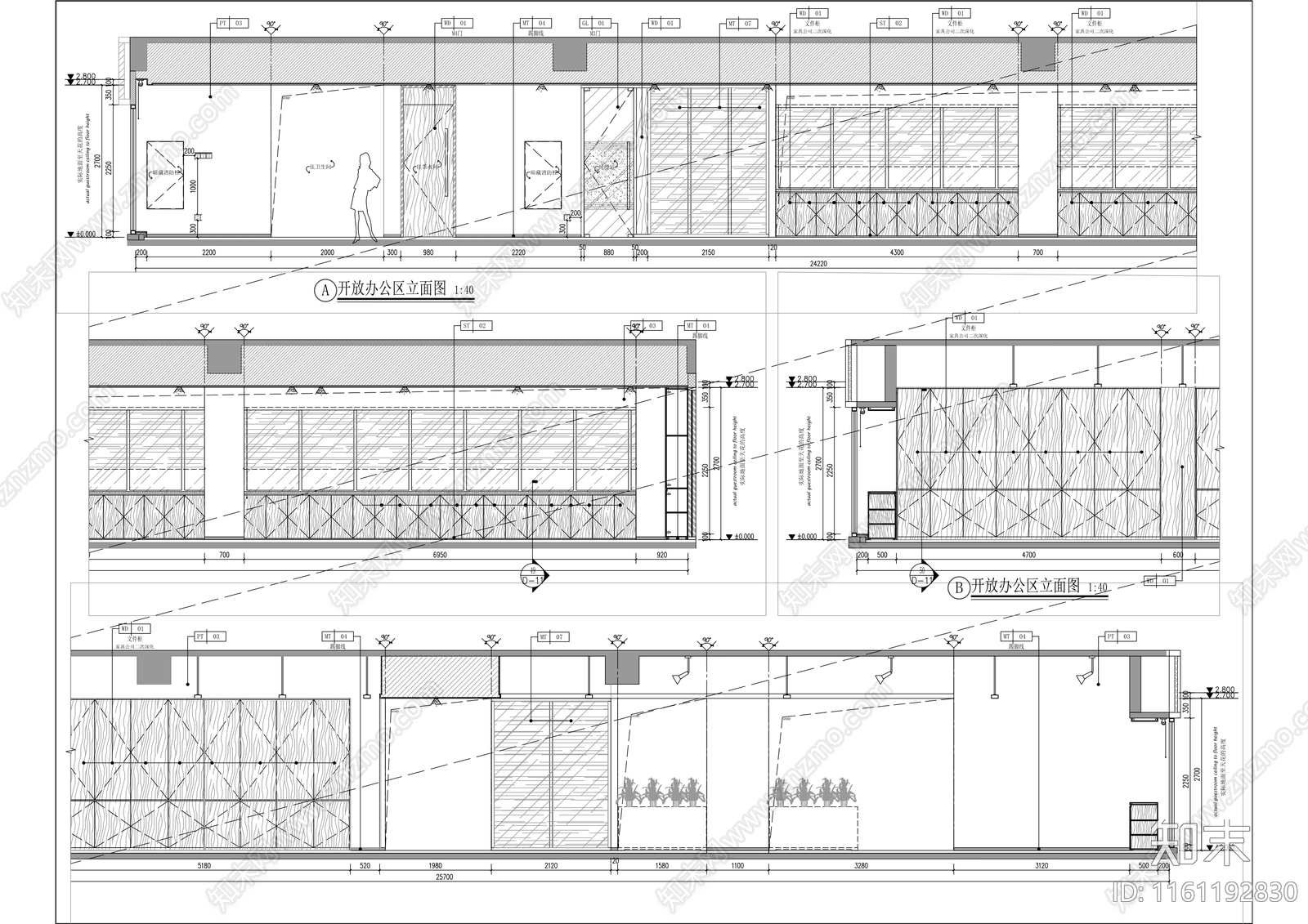 科研办公楼10cad施工图下载【ID:1161192830】