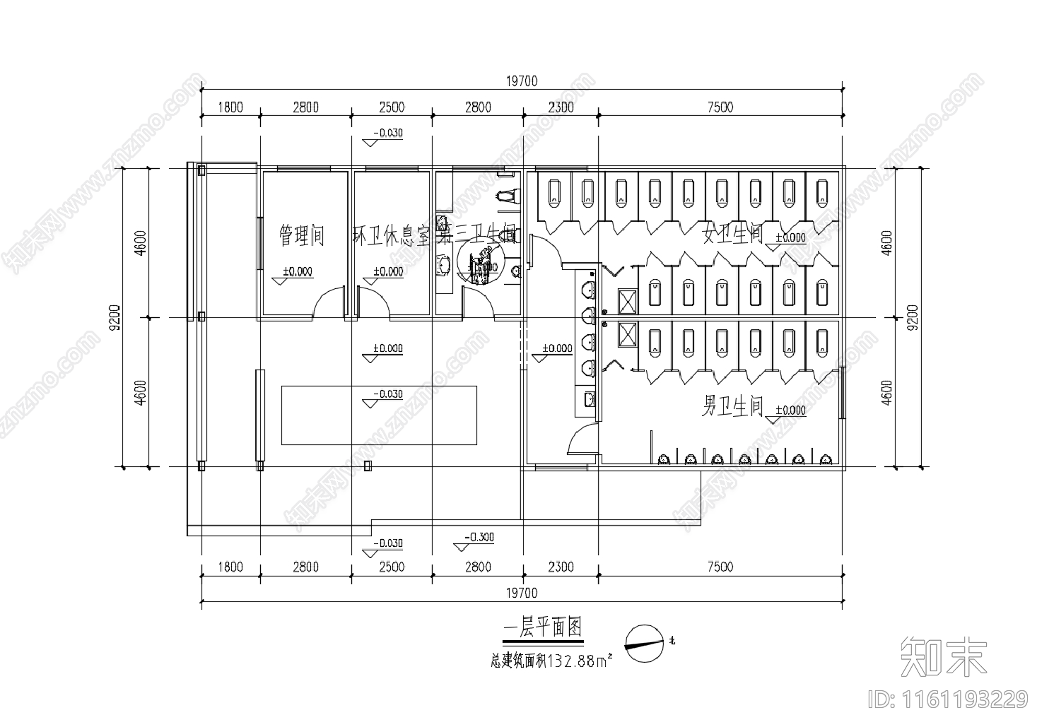 现代公共厕所SU模型下载【ID:1161193229】