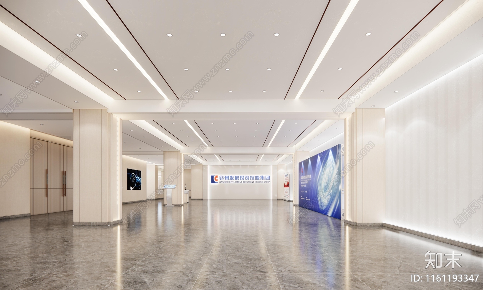 赣州办公集团公司整cad施工图下载【ID:1161193347】