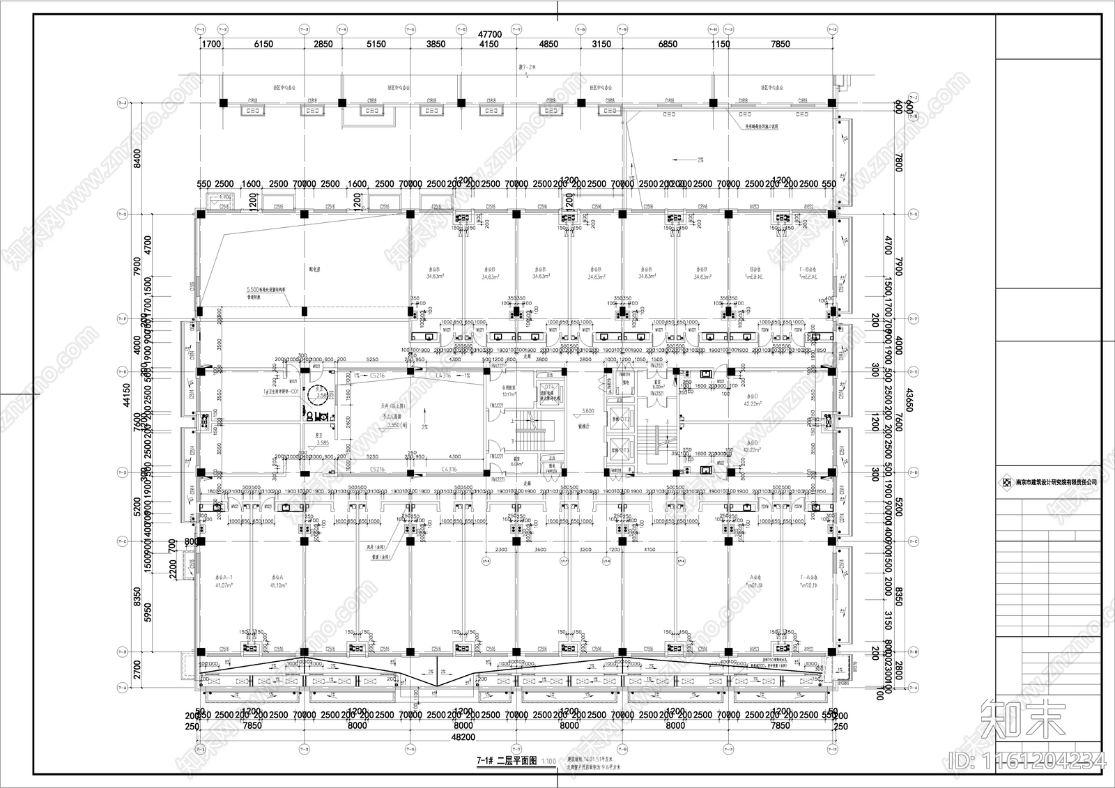 桃源里项目建筑cad施工图下载【ID:1161204234】