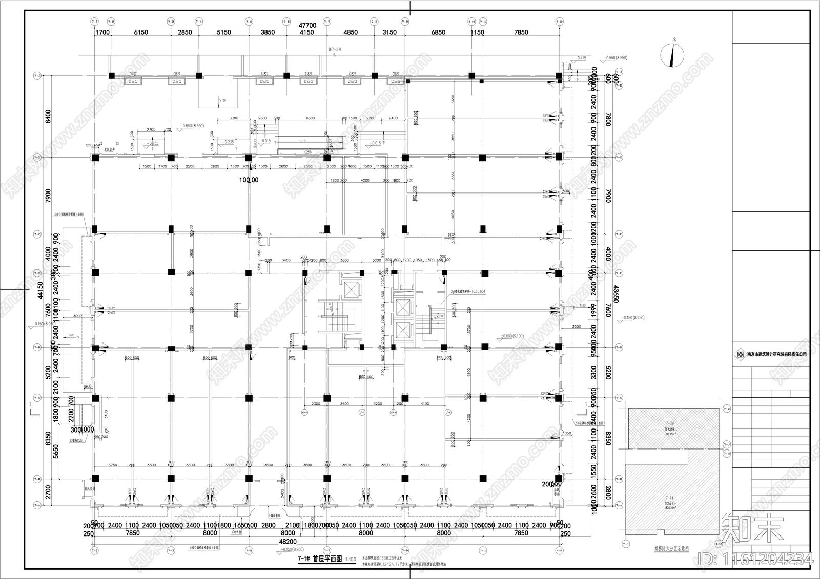 桃源里项目建筑cad施工图下载【ID:1161204234】