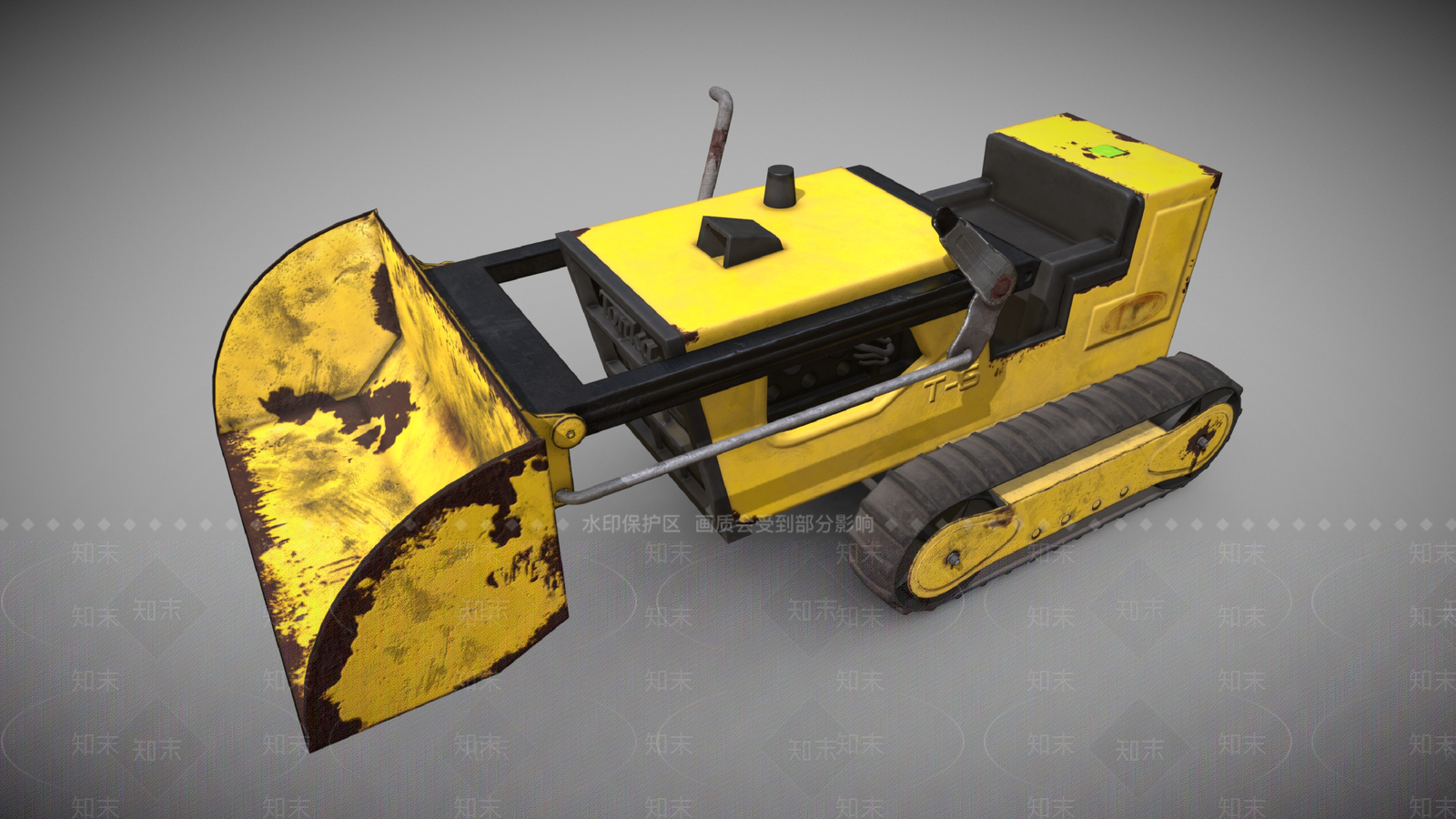 现代挖掘机3D模型下载【ID:1161207087】