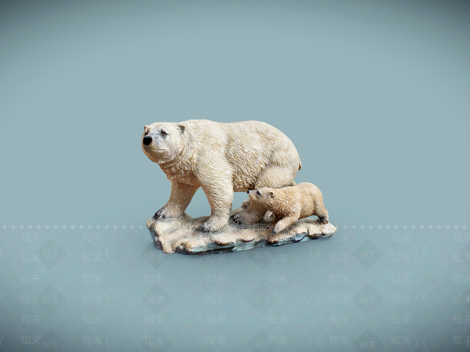 现代动物雕像SU模型下载【ID:1161208806】