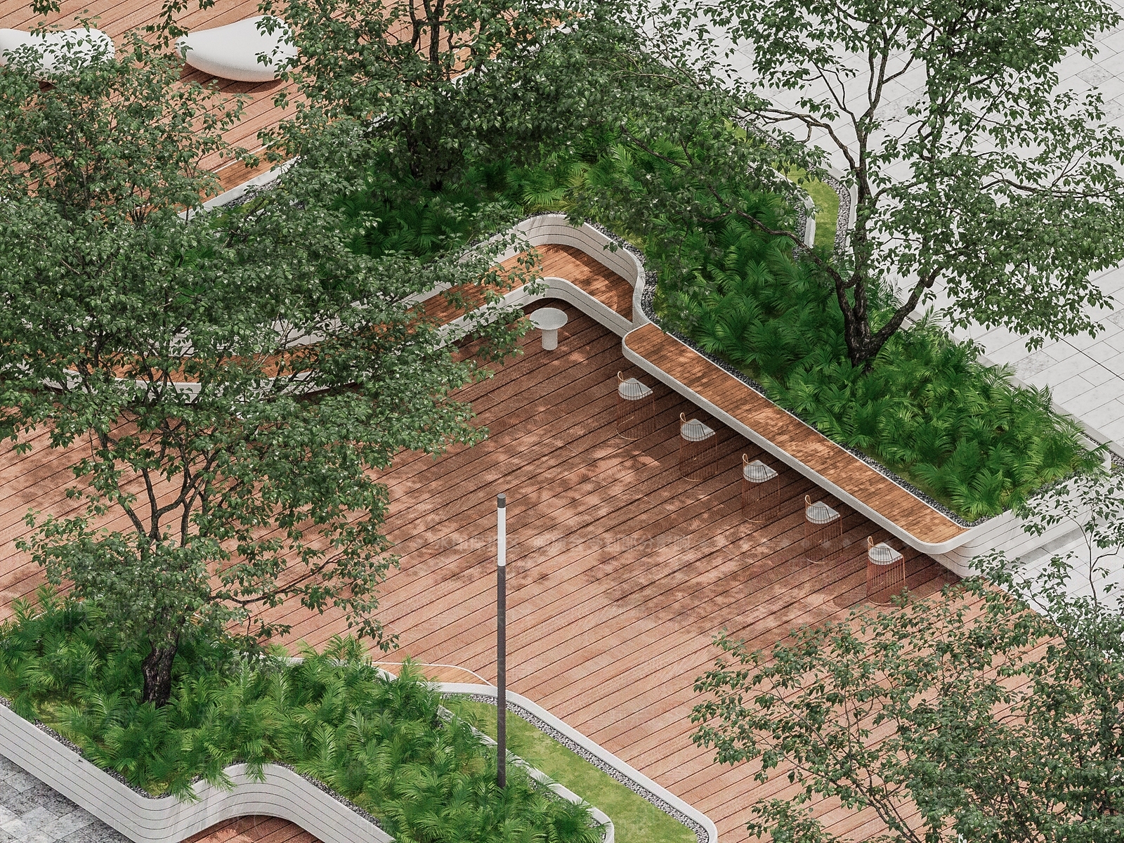 现代树池3D模型下载【ID:1161228792】