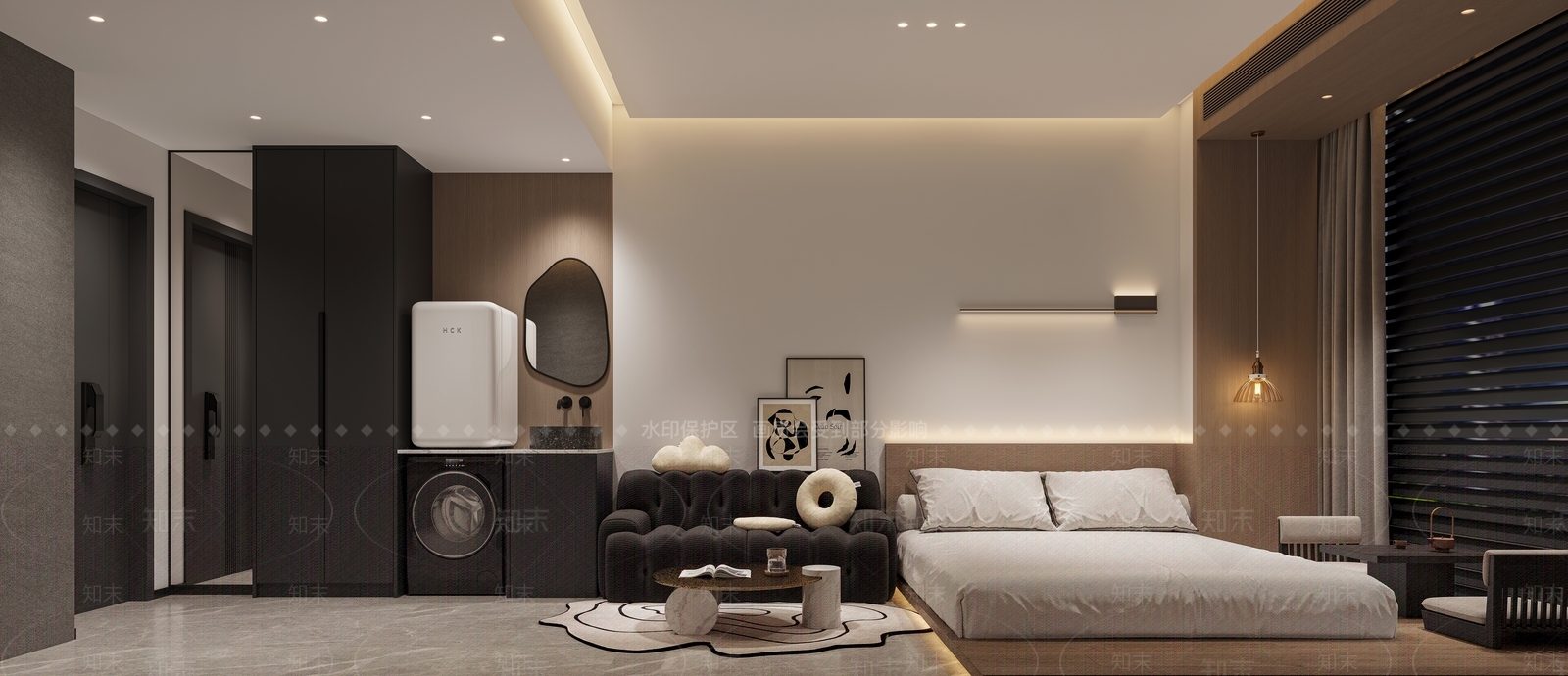 现代公寓3D模型下载【ID:1161233101】