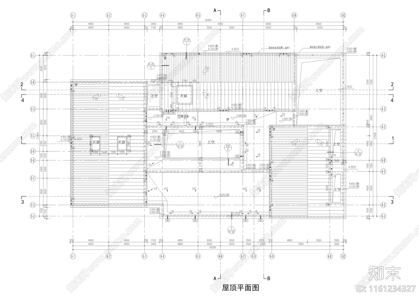 760㎡SPA美容cad施工图下载【ID:1161234327】