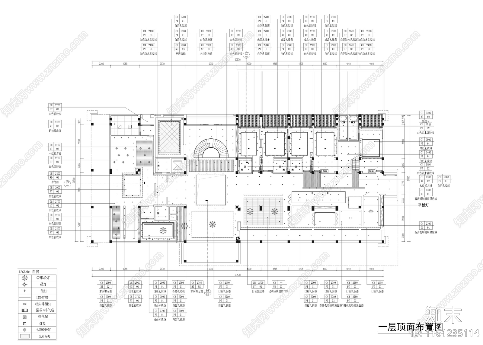 3670㎡民宿酒店客栈施工图下载【ID:1161235114】