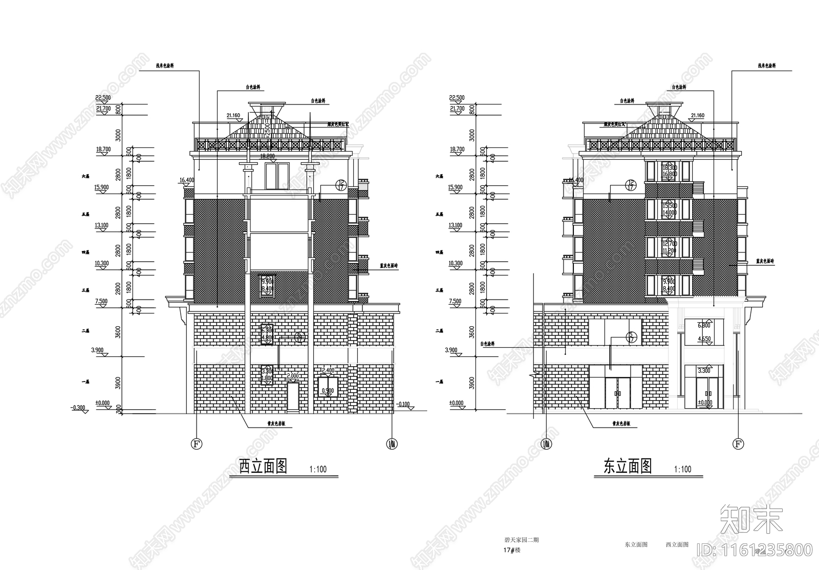 住宅建cad施工图下载【ID:1161235800】