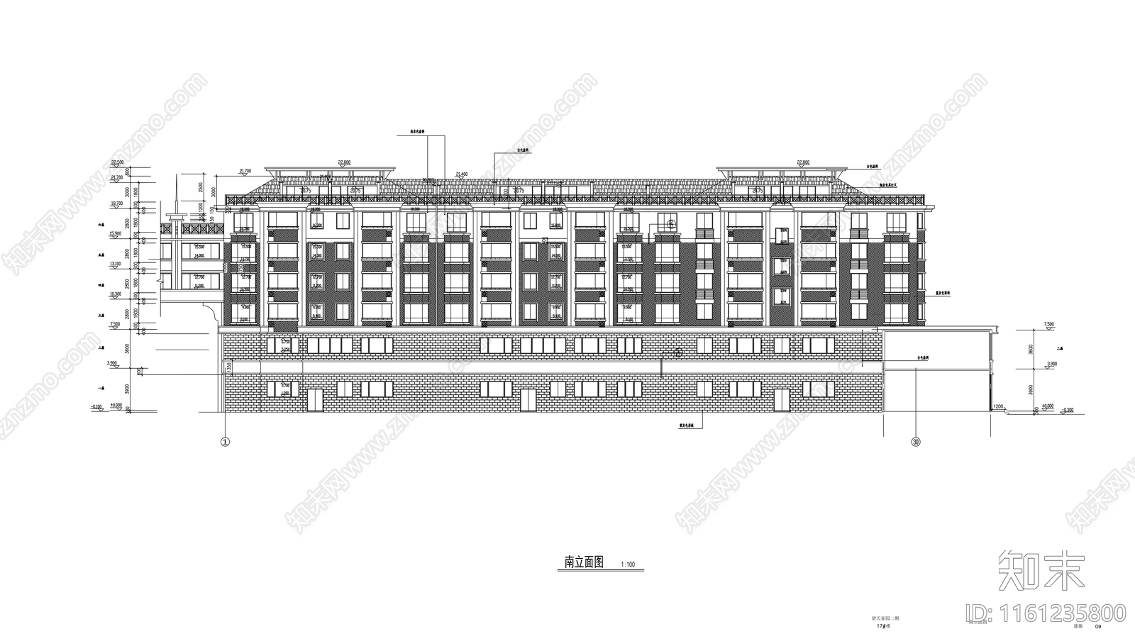 住宅建cad施工图下载【ID:1161235800】