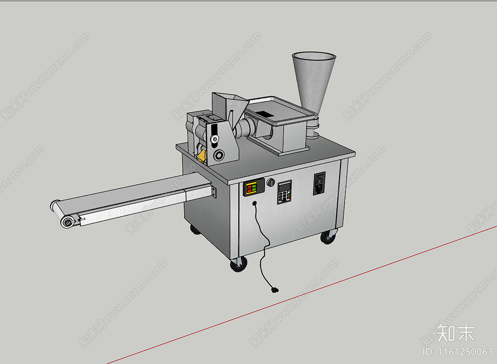全自动饺子机SU模型下载【ID:1161250063】
