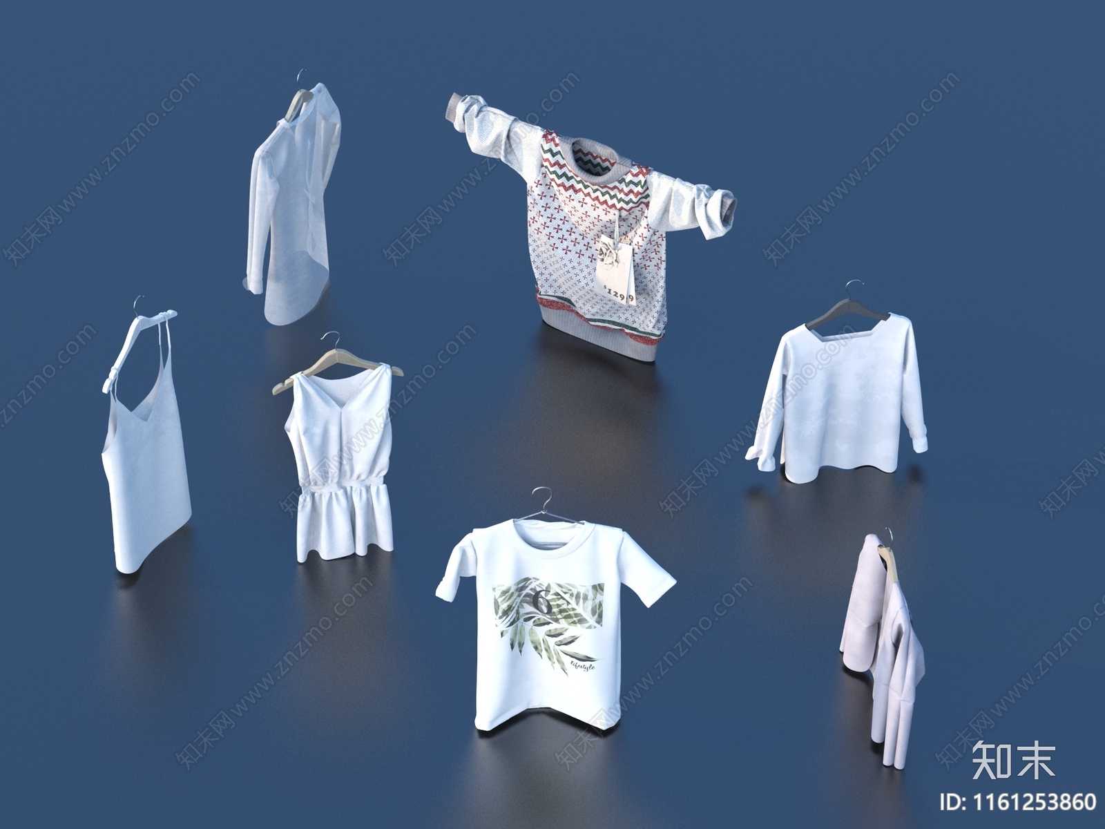 衣服3D模型下载【ID:1161253860】