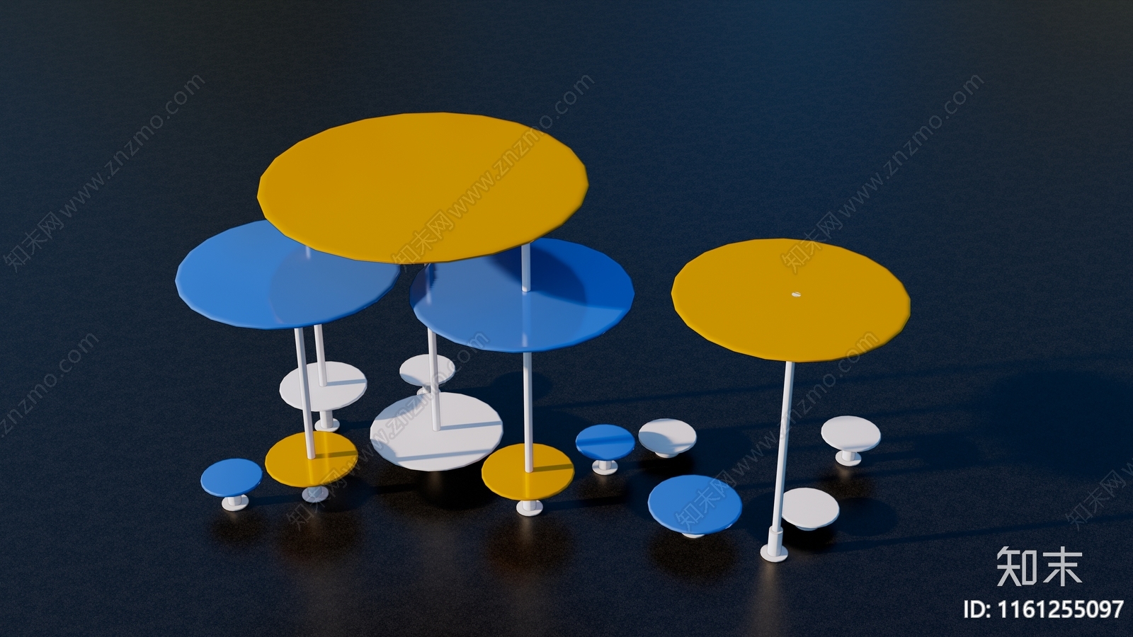 儿童活动器材SU模型下载【ID:1161255097】