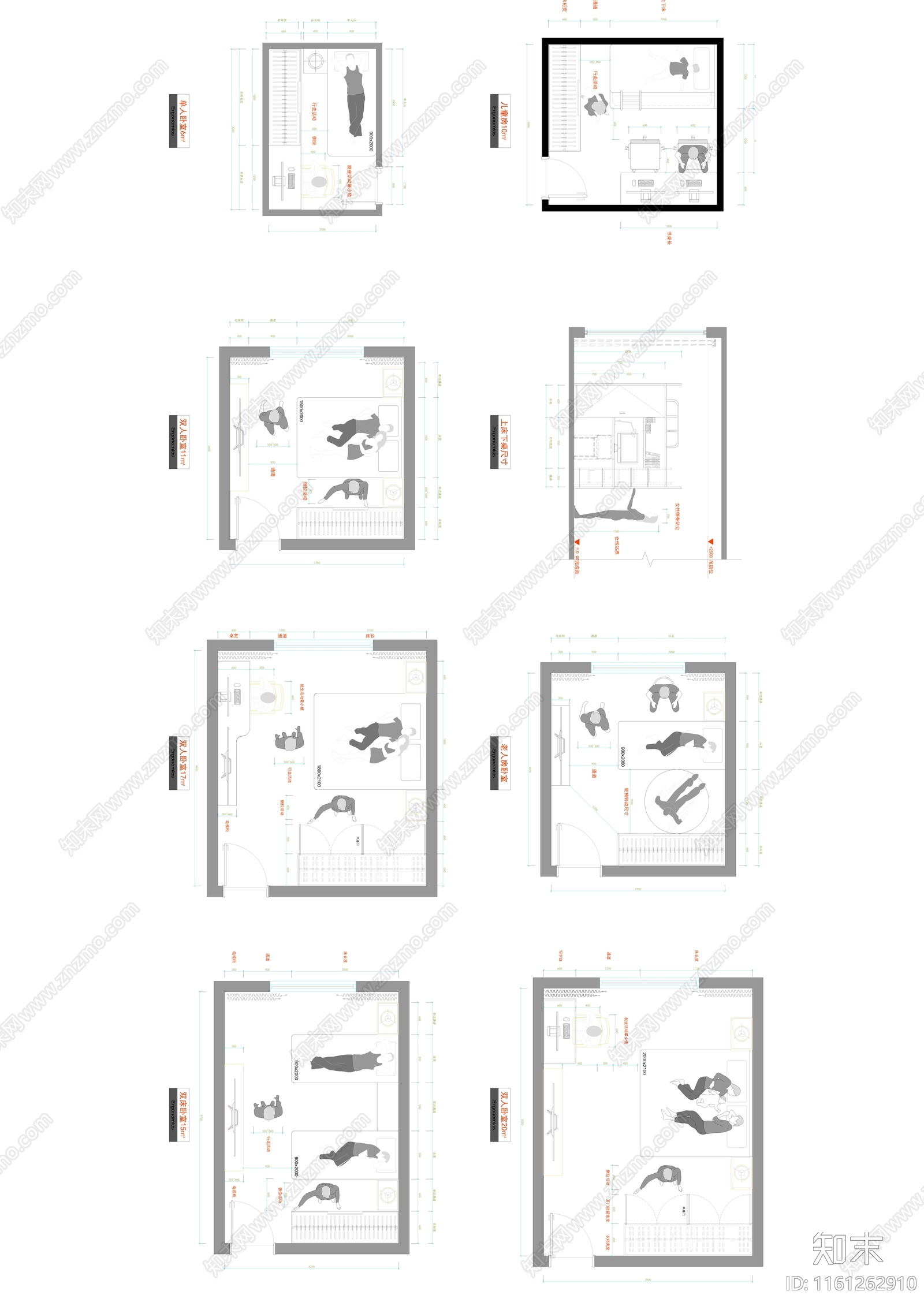 亚洲家装施工图下载【ID:1161262910】