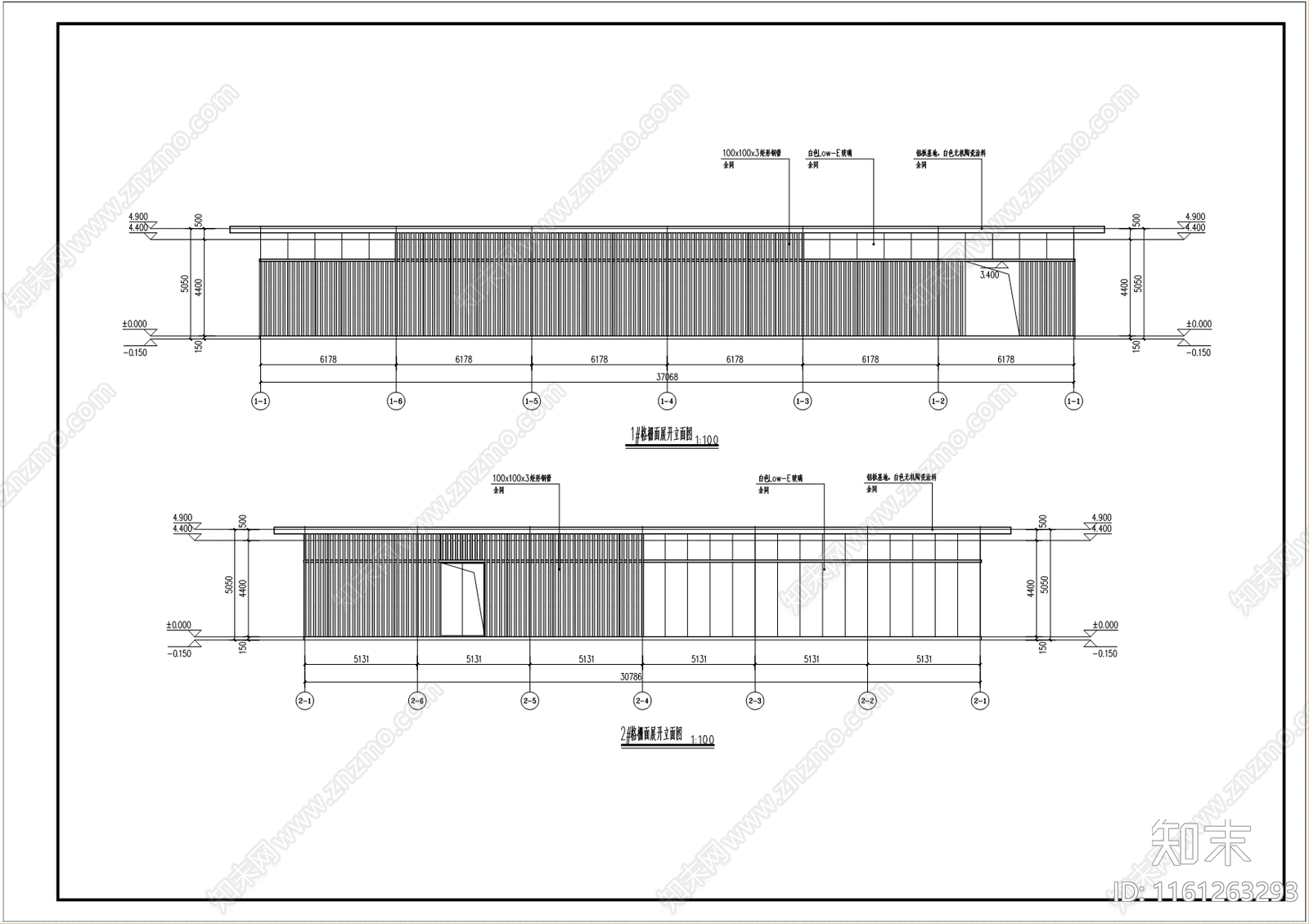 圆形公园公共厕所游客驿站建筑施工图下载【ID:1161263293】