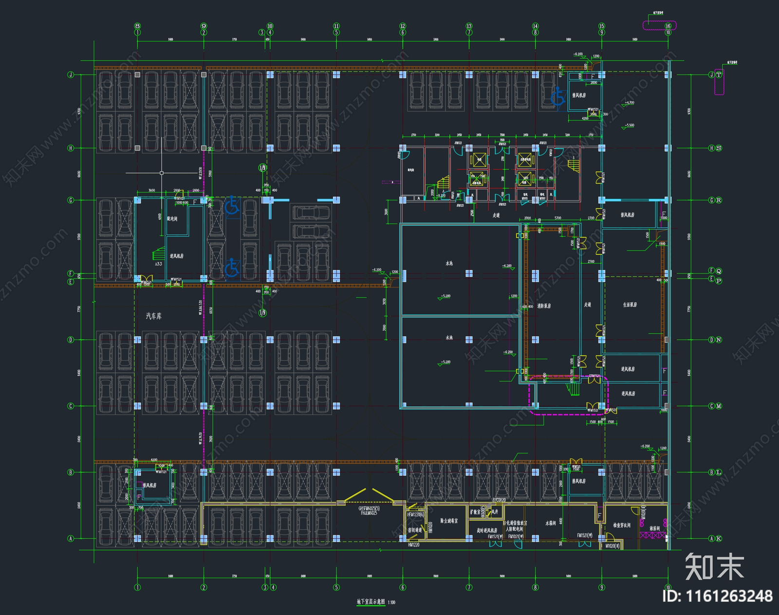 科创城标准化厂房建筑结构暖通水电地库图纸施工图下载【ID:1161263248】